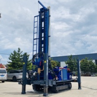 Machine de forage de puits d'eau d'occasion BDM-350m, tour de forage de 6,6 m pour une profondeur de forage de 350 m