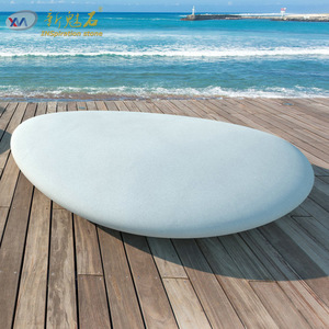 Nuevo Banco de Concreto con Aspecto de Piedra Natural, Silla de Descanso para Exteriores UHPC, Hecho a Medida para Jardín o Patio - Product Image 2