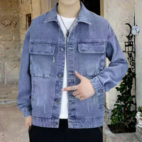Erkek Trendy gevşek boy kadife ceket bahar çevre dostu ekstra kalın sıcak pamuk düğmesi dekorasyon eklendi polar rahat