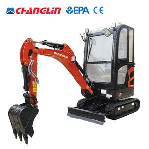Machines de terrassement Changlin Euro V, mini-excavatrice, petite pelle sur chenilles, 2 tonnes, cabine standard pour cour - Product Image 5