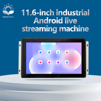 Monitor Panel Sentuh 10.1 10.4 11.6 12.1 13.3 Inci untuk ATM KIOSK, Monitor Industri HD 1000 Nits Terintegrasi, PC 11.6 inci