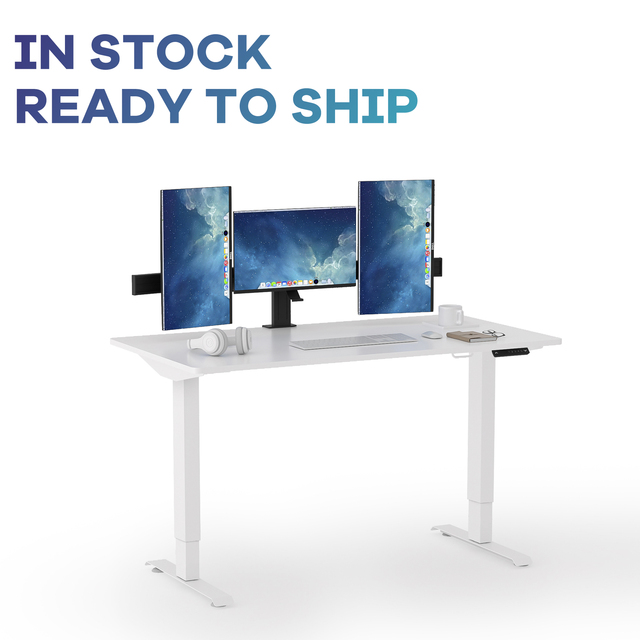 Automatic Height Adjustable Desk Computer StandingTable with Ergonomic Design Office Desk Table