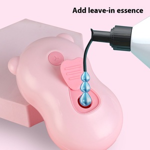 Cepillo para mascotas Cepillo de masaje Aerosol eléctrico Deshedding Brush One Key Spray Anti Flying Hair Baño suave para la piel - Product Image 4