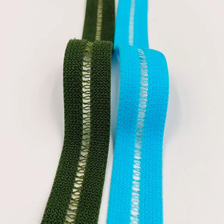 Bra underwear plush elastic webbing bend nylon trim elastic belt webbing for garment underwear