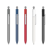 Stylo gel rétractable en métal, multicolores, pour bureau, écriture, logo personnalisé, cadeau étudiant, vente en gros, stylo signature professionnel