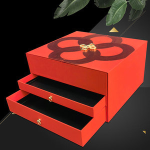 Plaque de logo de haute qualité boîte-cadeau d'estampage à chaud tiroir <span class=keywords><strong>en</strong></span> papier d'emballage noir boîte <span class=keywords><strong>en</strong></span> <span class=keywords><strong>carton</strong></span> à double ouverture avec logo personnalisé - Product Image 1