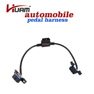 Otomotif OBD antarmuka ekspansi garis konversi OBD2 1/2 pasang Pedal kawat Harness 76404-01A - Product Image 1