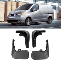 4 Pièces Accessoires Auto Bavettes Anti-éclaboussures de Remplacement Compatibles Nissan NV200 2010 à 2017