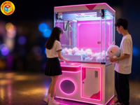 Fabricant de machines à griffes, jeu de grue à prix pour un joueur, OEM ODM, thème personnalisé, logo LED couleur