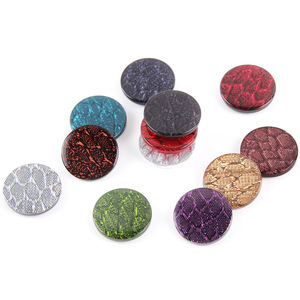 Yuvarlak renkli reçine bayan takım elbise kazak hırka gömlek düğmeleri ince glitter retro koyu göz düğmeleri - Product Image 5