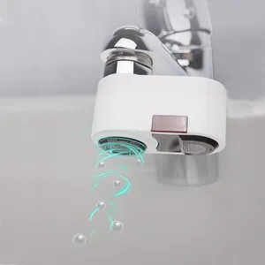 Ванная комната 360 градусов вращения раковина Бесконтактный Смесители адаптер Бесконтактный автоматический кран датчик пластиковый кран датчик водопроводной воды
