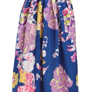 กระโปรงแม็กซี่พิมพ์ลายดอกไม้เอวสูงสำหรับผู้หญิงโอเวอร์ไซส์ออกแบบได้ตามต้องการ - Product Image 4