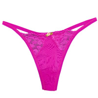 En Stock Tanga Sexy Multicolor con Adornos de Rosas para Mujer, Cintura Baja, Encaje Delicado con Detalles de Flores Pequeñas, Bragas Eróticas Sin Costuras