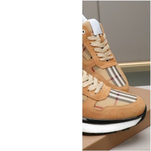 Vintage Plaid Suede Sneakers, Men/<b>Women</b> Classic Checkered Retro Running Shoes, Camel Color Casual Lace-up <b>Trainers</b> - Product Image 2