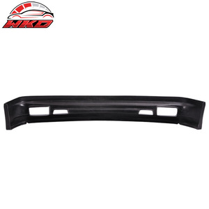 Convient uniquement aux BMW E36 Série 3 1992-1998, style Type II, lèvre de pare-chocs avant non peinte, noire - Product Image 4