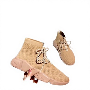 Zapatillas de Plataforma con Cordones para Hombre, Diseño de Marca, Tejidas, de Algodón, Unisex, para Parejas, Zapatillas de Moda para Mujer - Product Image 2