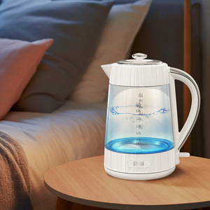 Winningstar Cross-border 1.7L Glass <b>Kettle</b> with Dual Gold <b>Temperature</b> <b>Control</b>, Suitable for Home Use, Boiling Water, Heat Preser - Product Image 3
