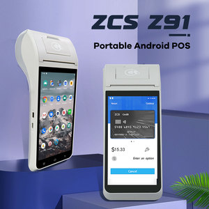 เครื่อง POS รุ่น Z91 รองรับ Wifi 4G GPS Bluetooth สำหรับลอตเตอรี่และกีฬา พร้อมเครื่องสแกนบาร์โค้ดและเครื่องพิมพ์ความร้อนในตัว - Product Image 3