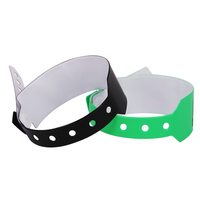 Bracelet RFID jetable ajustable en vinyle, étiquette NFC en PVC pour événements, sport (basketball), concerts et contrôle d'accès