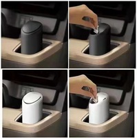 Poubelle de voiture de luxe en PP, nouvelle version 2026, avec porte-gobelet, accessoires intérieurs pour véhicule, poubelle auto
