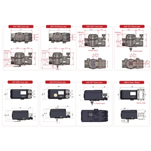 Cổ phiếu thông minh van điều khiển điện genex ASD-5000 ASD-7000 SS2 SS3 SS5 loạt thông minh van định vị giá - Product Image 5