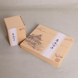 Boîte-cadeau pliable en papier Kraft, petite boîte à <span class=keywords><strong>savon</strong></span> en Carton Kraft, Mini boîte à bijoux en Carton - Product Image 4