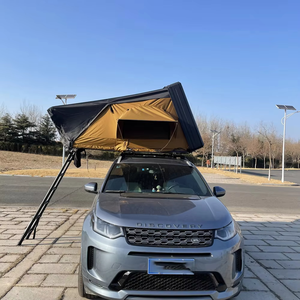 Most Favorable Price New Hard-shell Roof Tent Camping Fully Automatic Car Roof Ground Oxford Four-season Double Layer Waterproof - Product Image 3