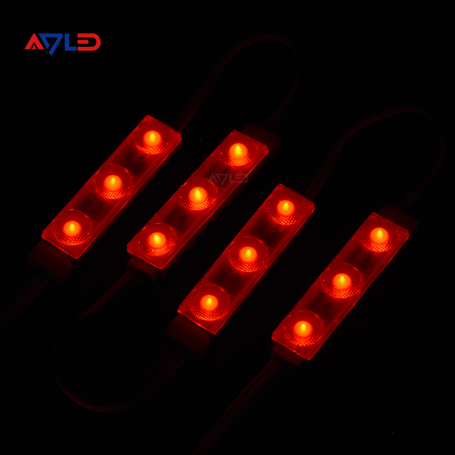 High Brightness RGB 3-Channel Mini LED Modules 2835 12V 0.72W Outdoor IP68 CE Certified for Letter Backlight Red Emission