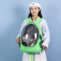 Sac à dos pliable pour chat de haute qualité, résistant aux rayures, respirant, en polyester, avec fermeture éclair, grande capacité, portable, pour les voyages en plein air