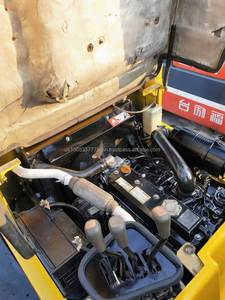 Chariot élévateur contrepoids diesel 3,5T de haute qualité pour la manutention, avec moteur Isuzu d'occasion et pneus pneumatiques/solides – Très populaire - Product Image 6