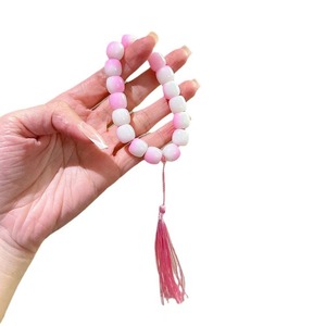 Pulsera de cuentas con diseño de borlas de colores variados para mujer, accesorio de joyería de moda - Product Image 5
