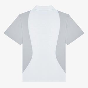 Camisa de golf de lujo OEM para hombre con logotipo personalizado de alta calidad de cuatro vías elástico impreso personalizado 100% algodón/Nailon/Cachemira - Product Image 6