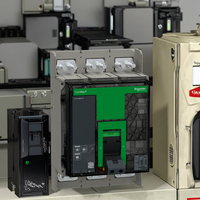 Disyuntor Schneider Mccb ComPact NS800H Micrologic 2,0 Unidad de disparo, 800A, Fijo 3P/4P C080H320FM C080H420FM NS33467 NS33470