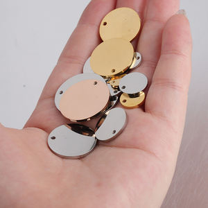 Aangepaste Lasergravure Roestvrijstalen Koperen Blanco Aluminium Uitdagingsmunten Messing Zinklegering Blanco Schijf - Product Image 2