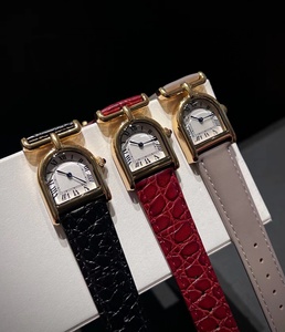 Orologi casual di alta qualità <span class=keywords><strong>Prive</strong></span>, serie D vintage, orologio al quarzo da donna impermeabile, cinturino in pelle multicolore, orologio con numeri romani - Product Image 5