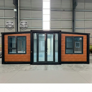 Casa Contenedor Expandible de Transporte Conveniente, Doble Ala, Prefabricada, Pequeña, para Oficina Temporal, Hotel, Ecológica, Aislada, Ligera - Product Image 1
