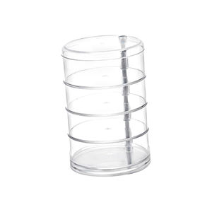 Caja de Almacenamiento Transparente Giratoria de Bajo Costo al por Mayor, Joyero Multicapa, Venta al por Mayor de Fabricantes - Product Image 1