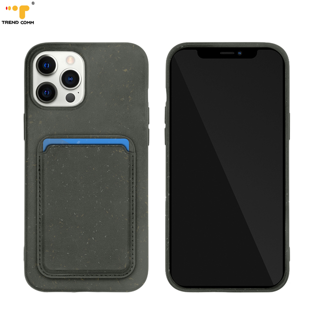 Luxury Biodegradable Eco-Friendly TPU Mobile Phone Wallet Case New Design with Card Holder & Removable 7 Plus Phone Case