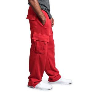 <span class=keywords><strong>Pantaloni</strong></span> Cargo da <span class=keywords><strong>Uomo</strong></span> Multitasche Casual a Gamba Larga - Product Image 3