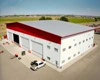 Bâtiment préfabriqué en structure acier sur mesure, atelier métallique préfabriqué à faible coût pour usage industriel et entrepôt