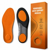Semelles intérieures confortables anti-fatigue en mousse PU/TPU OEM/ODM avec soutien de la voûte plantaire et talonnette profonde souple et durable pour le travail
