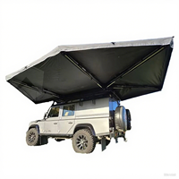 Auvent de toit de voiture de camping en plein air 4x4 4WD tente 270 LED auvent latéral avec abri de toit de caravane en toile de coton