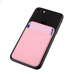 Funda trasera creativa para teléfono con tapa, accesorio para teléfono Leica con tarjetero, bolsillo para teléfono autoadhesivo 3M sin residuos. - Product Image 3