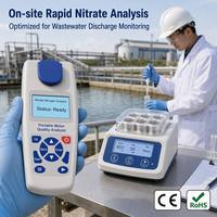 Détecteur portable d'azote nitrique TR-701H, mesureur d'azote nitrique dans l'eau pour le traitement des eaux usées et les eaux usées industrielles