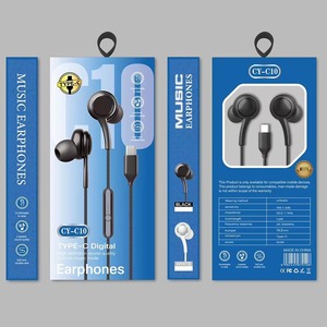 Nuevo Modelo de Auriculares con Cable Tipo-C, Sonido Estéreo, 1.2 Metros, Cancelación de Ruido, Auriculares para Juegos y Música para Teléfono Móvil - Product Image 3
