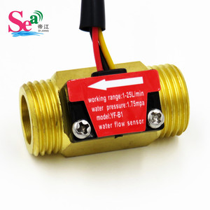 เซ็นเซอร์วัดการไหลของทองเหลือง Dijiang B1 ขนาด G1/2'' แบบ Hall Effect Turbine Flow Meter 1-25 ลิตร พร้อมตัวนับพัลส์ สำหรับเครื่องทำความสะอาด - Product Image 2
