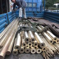 Barre en bronze C95400 C6600, tige en bronze, barres en alliage de cuivre, barre en laiton, 25,4 mm, prix au kg