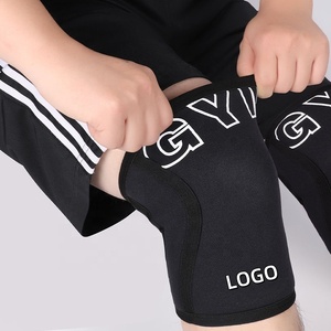 Logo personnalisé 7MM Néoprène Powerlifting <span class=keywords><strong>Compression</strong></span> Genouillères <span class=keywords><strong>Manchon</strong></span> - Product Image 3