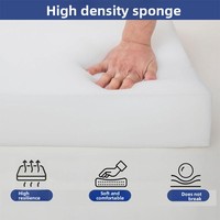 Coussin d'extérieur personnalisable en éponge haute densité à mémoire de forme, carré, pour chaises et canapés en rotin – Offre Spéciale