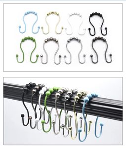 Stainless Steel Shower <b>Curtain</b> Hooks Rustproof Sturdy Anti-Rust Shower <b>Curtain</b> Rings - Product Image 2